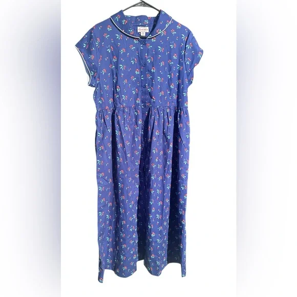 NEW Lanz of Salzburg Vintage Style Cherry  🍒 Dress Sz M rockabilly Style - Picture 3 of 7